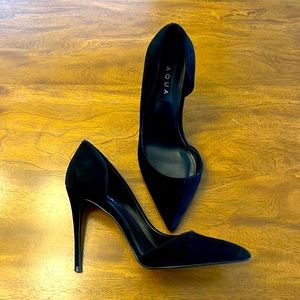 Flawless. Worn one time Aqua stilettos from Bloomingdales